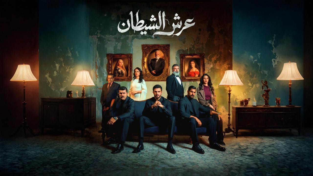 مسلسل عرش الشيطان الحلقة 19 التاسعة عشر
